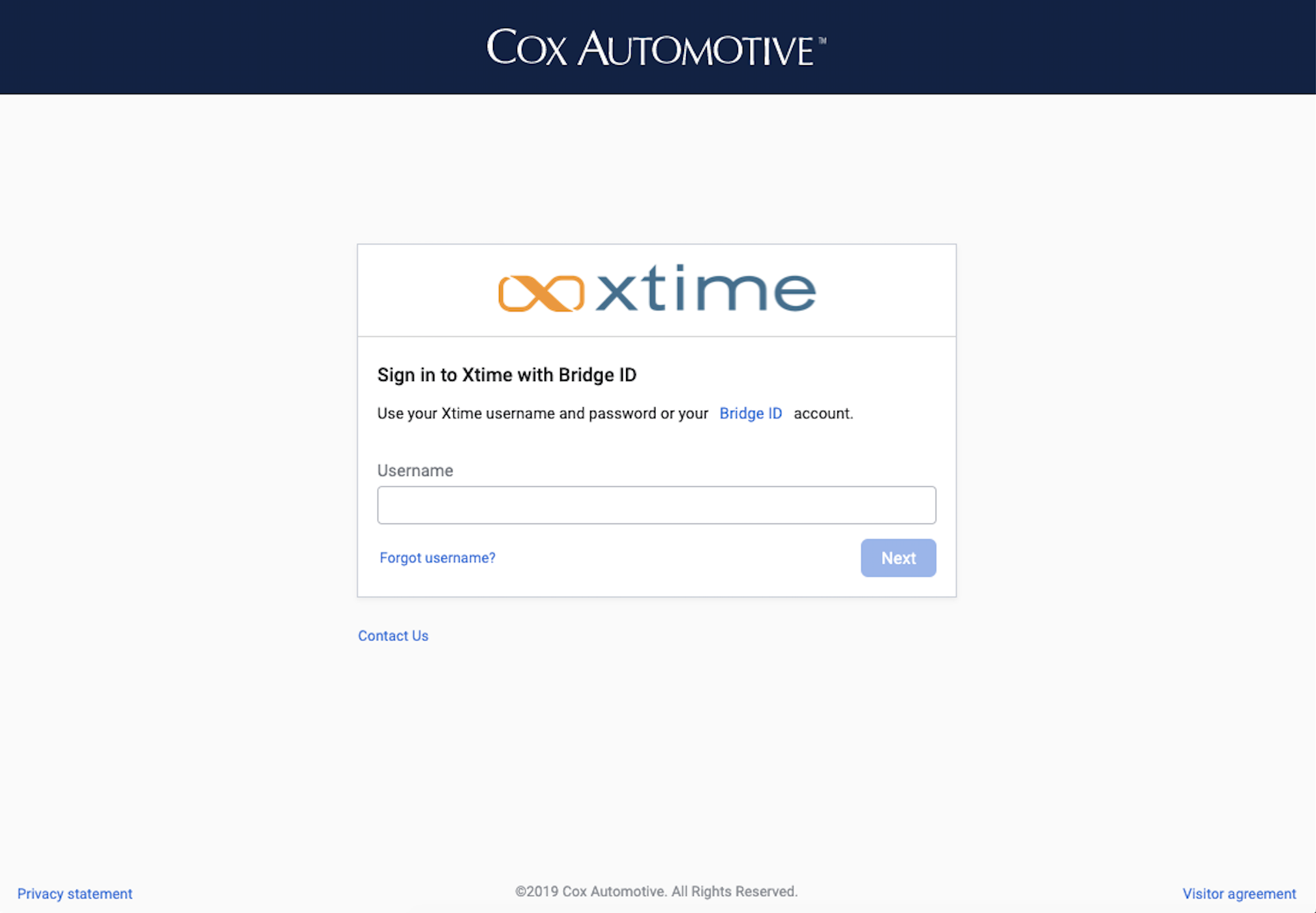 Xtime Login Index Login pages Info