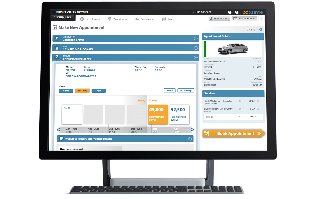 Automotive Scheduling Software Auto Appointment Scheduler